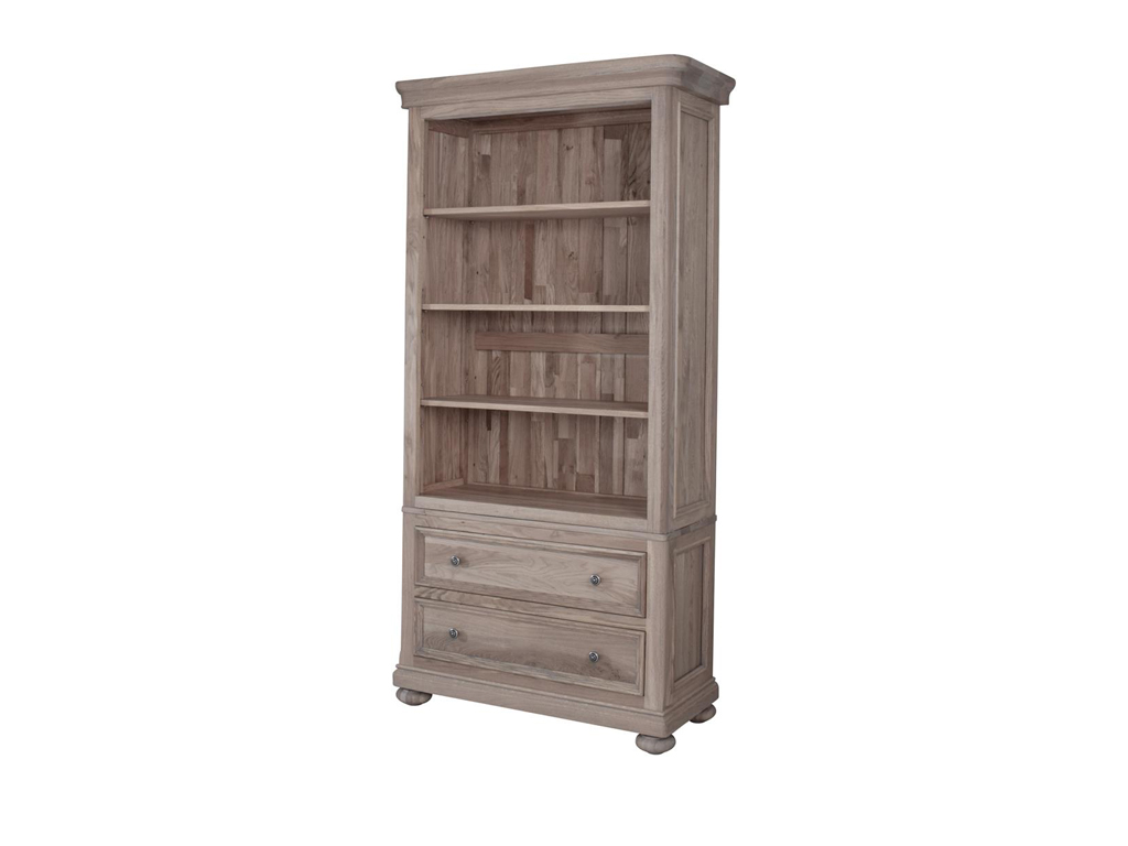 HD Bookcase with 2 Drawers
