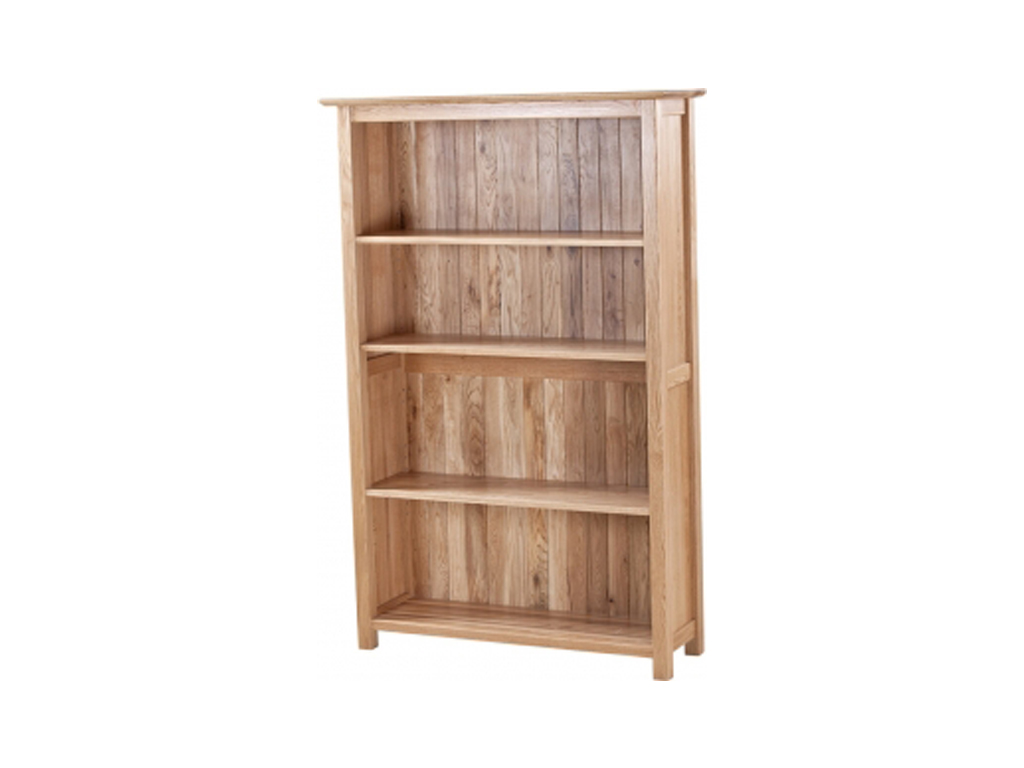 MOR 5'WIDE BOOKCASE