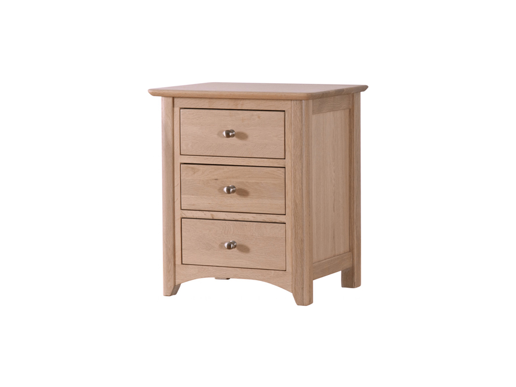 TO 3 Drawer Bedside